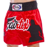 Шорти для тайського боксу та кікбоксингу FAIRTEX BS0638 S-2XL червоний